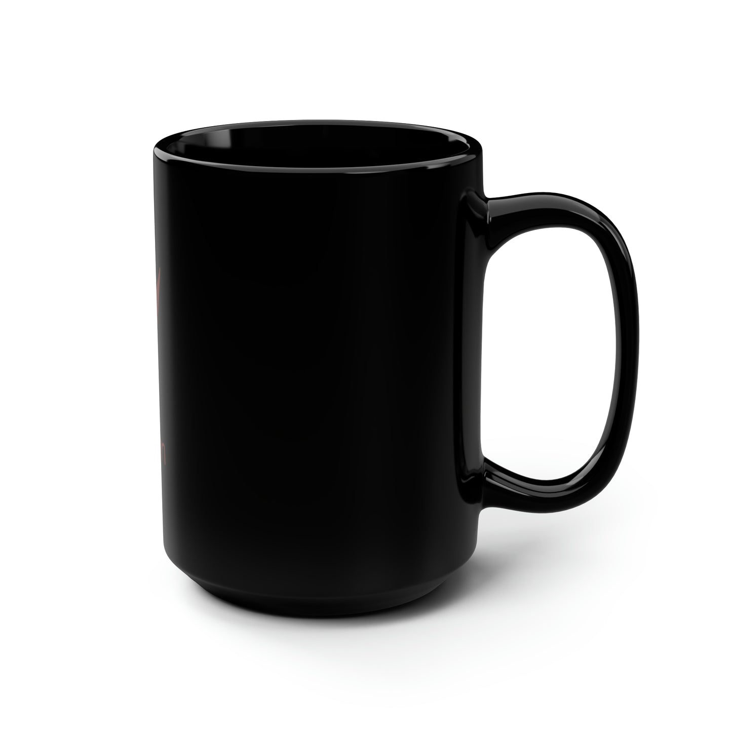 Black Mug, 15oz - Original Scrib Logo
