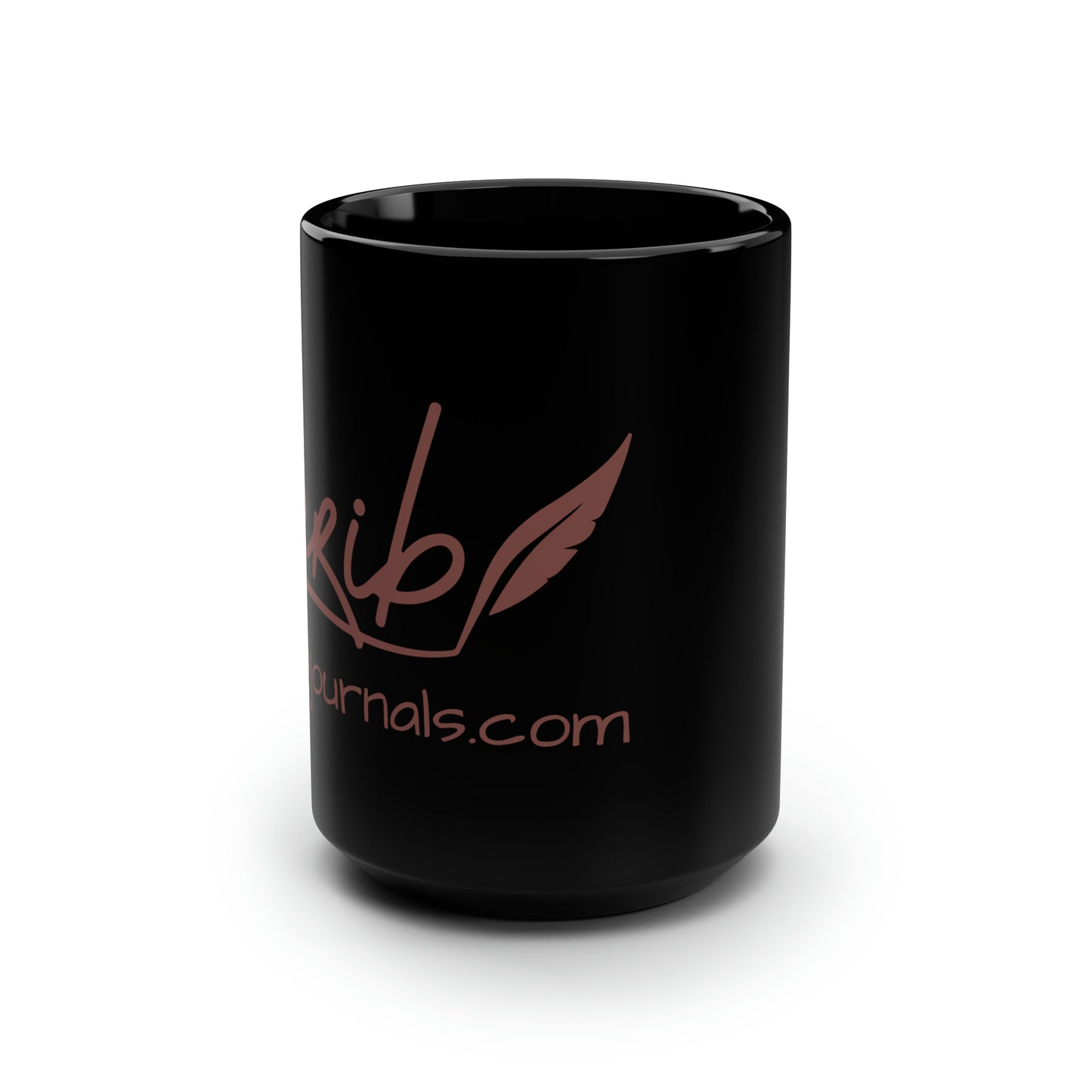 Black Mug, 15oz - Original Scrib Logo