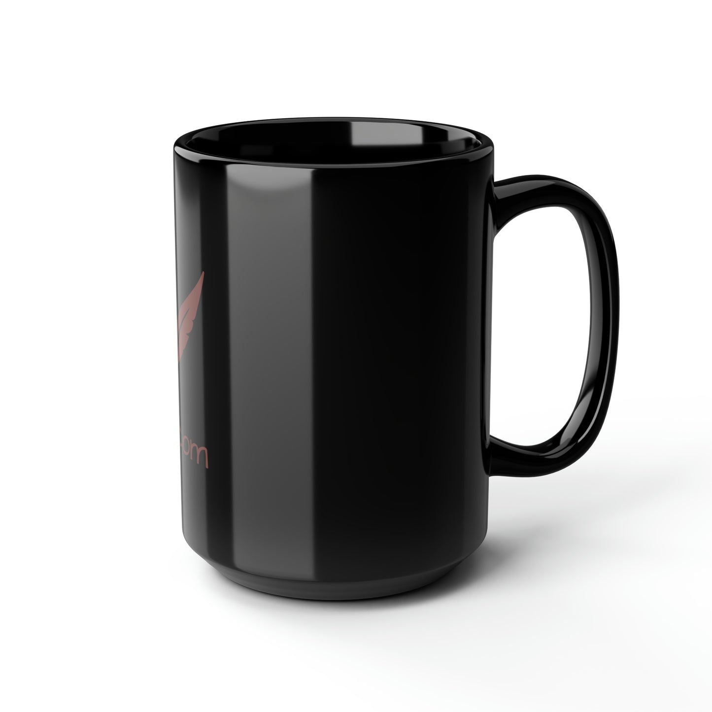 Black Mug, 15oz - Original Scrib Logo