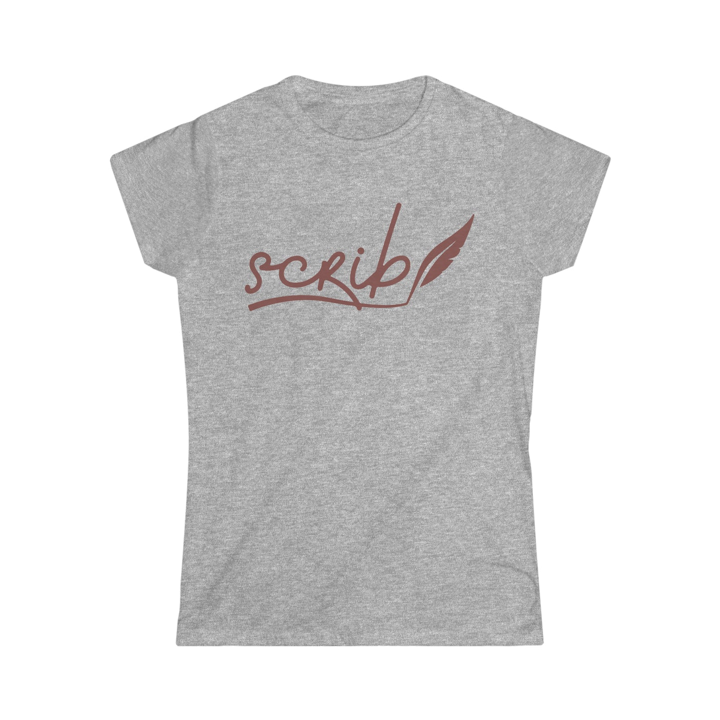 Women's Softstyle Tee - Scrib Logo (Original)