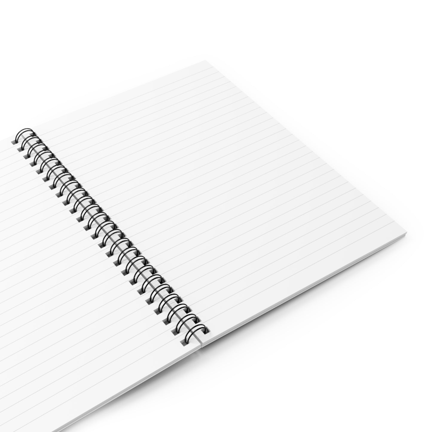 Spiral Notebook White Corner Bee - Ruled Line