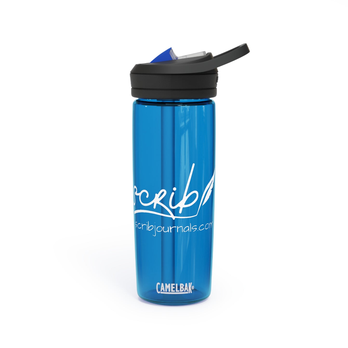 CamelBak Eddy® Water Bottle, 20oz\25oz - Scrib Logo (White)