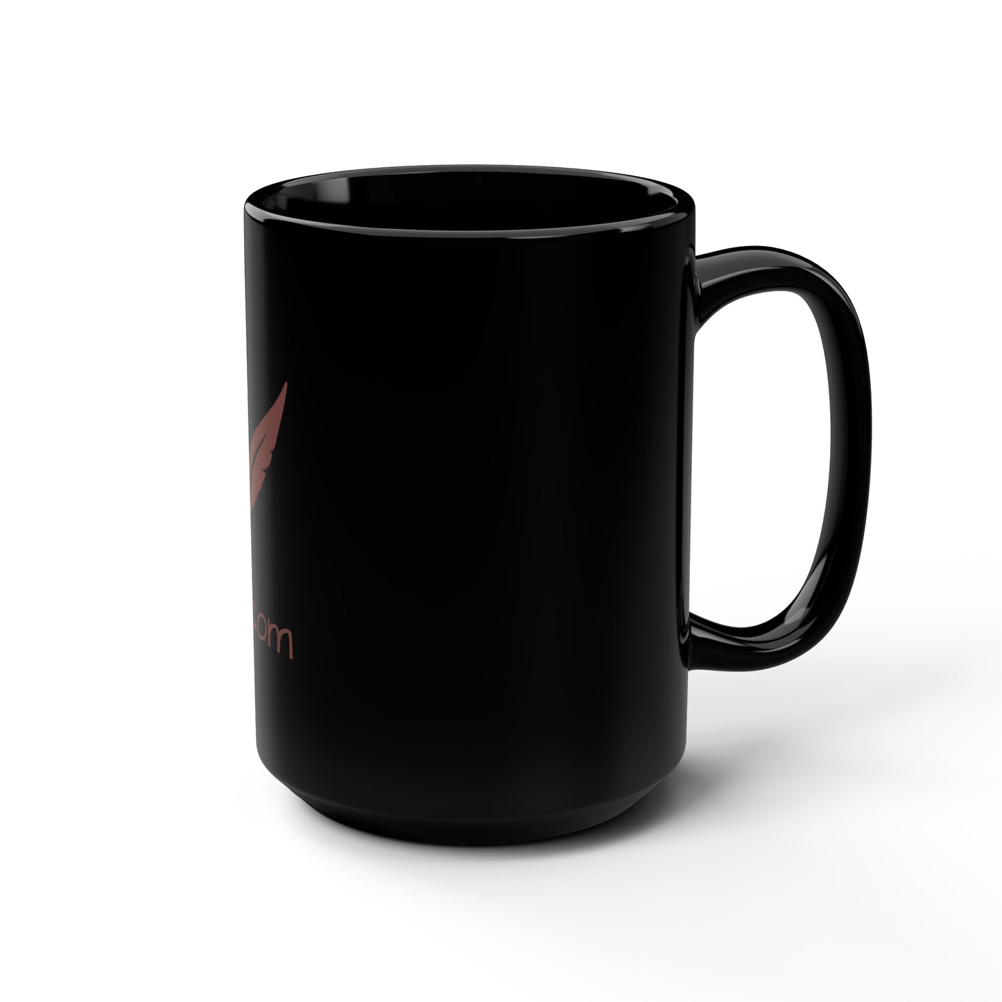 Black Mug, 15oz - Original Scrib Logo