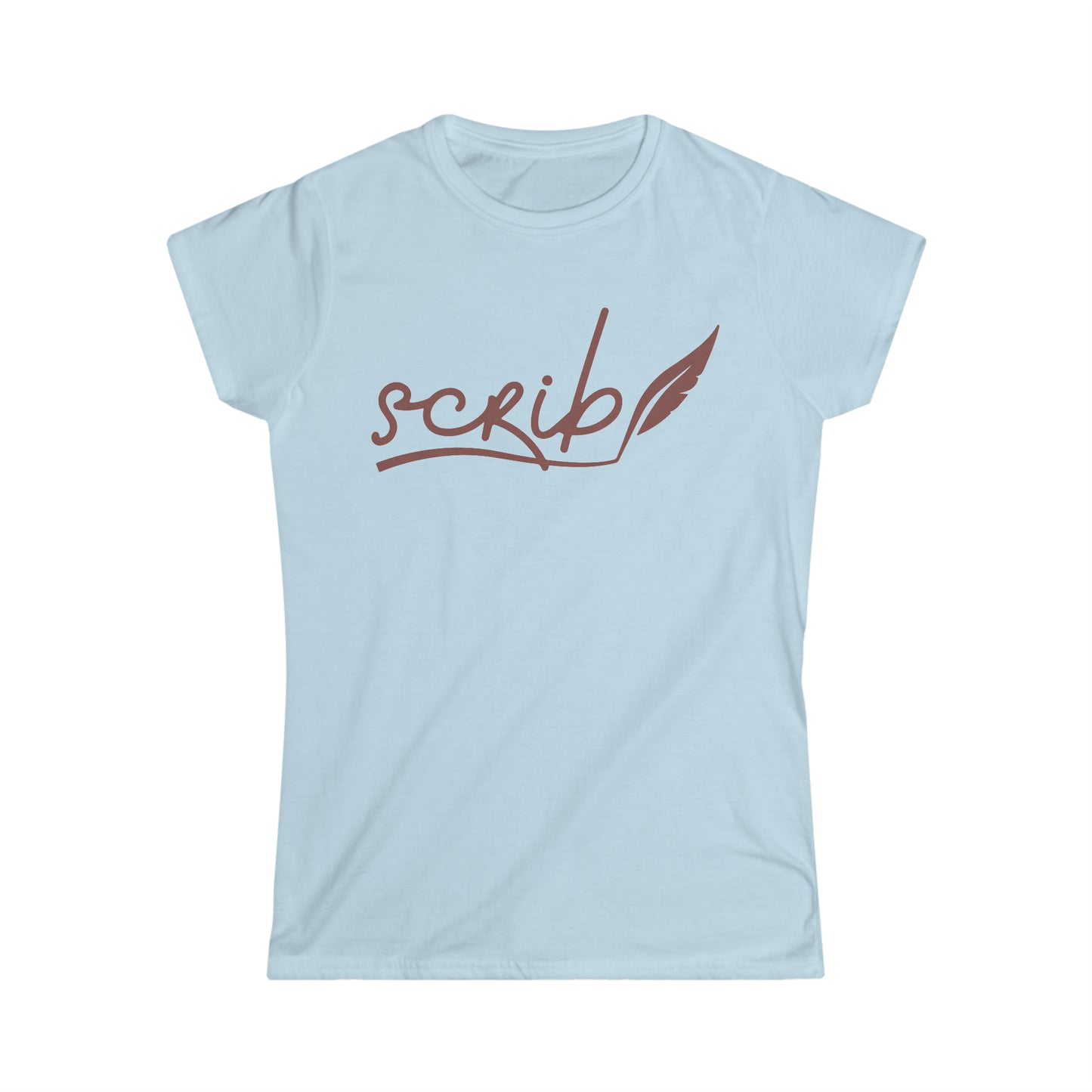 Women's Softstyle Tee - Scrib Logo (Original)