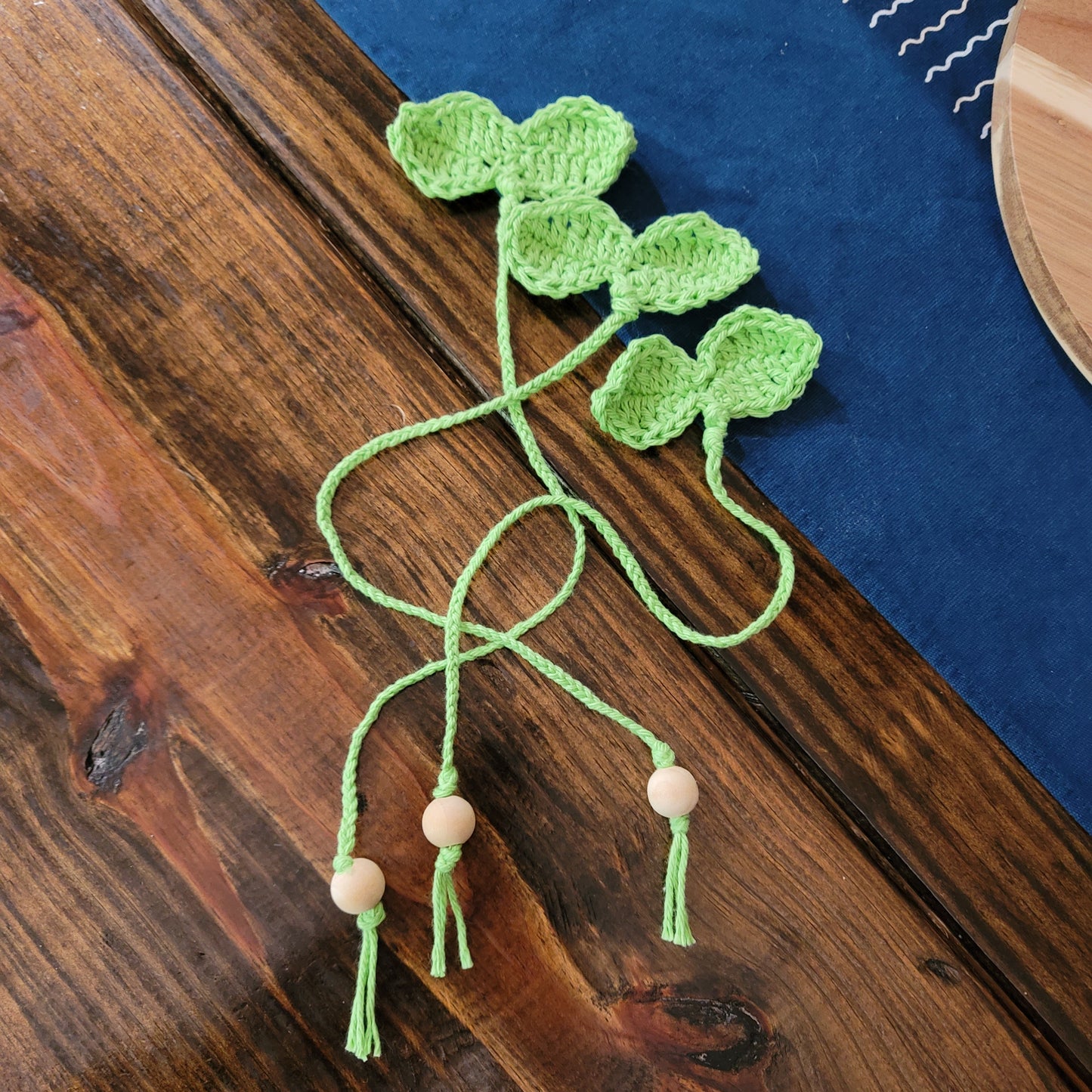 Handmade Bookmark Sprout (Crochet)